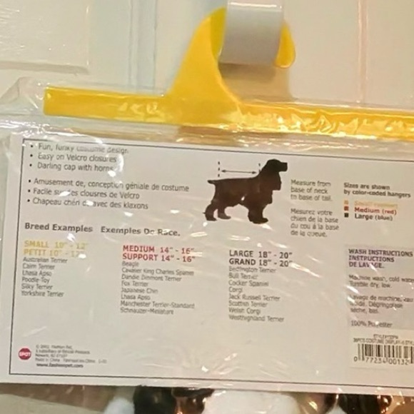 Cow Print Dog Halloween Costume Small - Picture 4 of 5